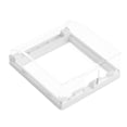 thumbnail image 1 of IFANLANDOR 1Pack Waterproof Wall Socket Box Assorted Color PC Square for Electricians, 1 of 7