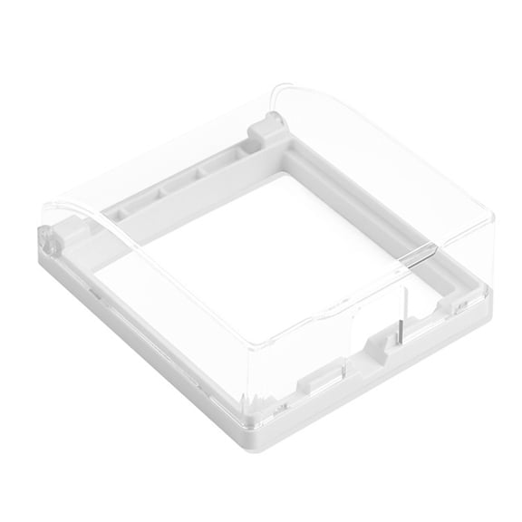 unbranded LED Travel Makeup Mirror Socket Protection Box Switch Case Wall