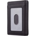 thumbnail image 3 of Travelambo Front Pocket Minimalist Leather Slim Wallet RFID Blocking Medium, 3 of 4