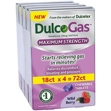 Dulcogas Wild Berry 72ct