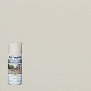 White, Rust-Oleum Stops Rust Textured Spray Paint-7225830, 12 oz