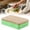 B, variant on Clearance Under $2, 1 Pack Natural Cellulose Scrub Sponge, Dual-Sided Non-Scratch Scouring Pad, Biodegradable Bamboo Cotton Cleaning Sponge for Kitchen and Bathroom, 11x7cm (Yellow)