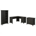 thumbnail image 1 of Salinas L Desk with Storage 3 Pc. Set in Vintage Black - Engineered Wood, 1 of 7