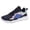 Blue, variant on Women's Colorful Sneakers Knit Woven Sports Shoes Breathable Mesh Trainers Shoes Comfortable 𝖫a𝖼e Up Running Shoes Lightweight Sports Fitness Shoes for Summer and Autumn
