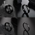 thumbnail image 2 of Letdiffery Simple Acero inoxidable pareja joyería suave 1/2/4/6/8mm mujeres hombres anillos de dedo para amantes Dropshipping al por mayor Tan Jianjun unisex, 2 of 2