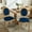 Blue, variant on Durable Solid Wood Frame / Dining Room Furniture / Soft Foam Interior