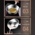 thumbnail image 5 of Mini Egg Pan 316 Stainless Steel, Small Sauce Pan Skillet, Compact Sauce Pans for One Egg, Small Frying Pans for Butter Melting, Gas and Induction Stove Compatible (L), 5 of 7