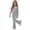 Gray, variant on Mooqilaa Girls Outfit Sets Short Sleeve, 2 Piece Summer Casual Girls Clothing Sets Black Size 8