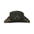 thumbnail image 2 of Outback Trading Co Men's Co. Badlands Oilskin Hat - 14716BRN, 2 of 2