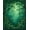 Green, Pattern 10, variant on ODIKA 4'x6' Machine Washable Non-Slip Area Rug, Monstera Jungle Abstract with Large Scale Plant Inspired Graphics High Traffic Rug, Green, 149875