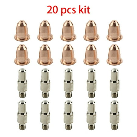 

Mduoduo Electrodes Tips Cups Consumables fit Chicago Electric 95136 Plasma Cutter Parts