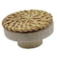 thumbnail image 1 of Pomo de tocador bohemio, tiradores de cajón decorativos, madera tejida estilo retro para el hogar, herramientas 50x30mm, 1 of 9