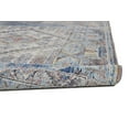 thumbnail image 6 of Matana Bohemian Space Dyed Runner, Ibiza Blue/Gray/Orange, 2ft - 3in x 7ft - 9in, 6 of 7