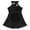 Black, variant on Aislor Kids Girls Lyrical Chiffon Dance Dress Sleeveless Jazz Latin Ballet Dance Costumes