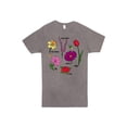thumbnail image 3 of Novelty Tshirts for Women - Unisex Vintage Crewneck Tee - Nature Flowers Shirt, 3 of 4