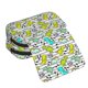 thumbnail image 4 of Easygdp Funny Dinosaurs on Stripes para Estuche de Lápices con Tapa Flip, Suministros de Oficina y Universidad para Adolescentes y Adultos, 4 of 7