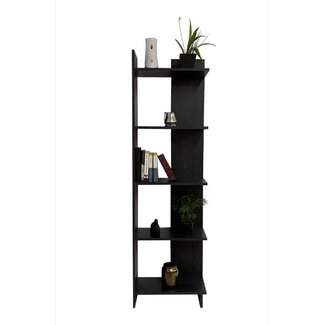 Librero Esquinero Minimalista, Moderno, Práctico Y Elegante DECOMOBIL Librero