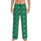 thumbnail image 1 of Balery Duck Mallard Flying Pose Pantalones de pijama para hombre, pijama ultraligero, pantalón de descanso-Small, 1 of 6