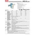 thumbnail image 2 of MDR-60-24 DIN-Rail Power Supply 24V 2.5 Amp 60W, 2 of 3