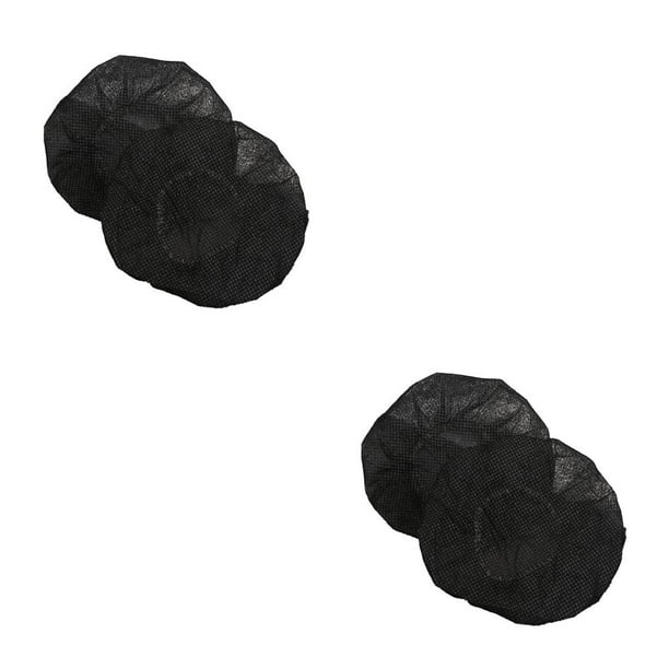 Matsuzay Cojines elásticos desechables no tejidos a prueba de polvo a prueba de sudor, fundas para auriculares, reemplazo de protección para café tipo 8 2piezas