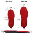 thumbnail image 5 of Xinhuaya Electric Heated Insoles With Remote Control, Rechargeable Heated Insoles, Adjustable Size, 3-speed Temperature Adjustment, Heated Foot Warmer For Men Women, 5 of 7