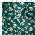 thumbnail image 2 of Soimoi Velvet Green Fabric By the Yard - 54 Inch Wide -Floral & Leaf Floral Pattern Fabric - Botanical and Elegant Designs for Various Uses Printed Fabric, 2 of 6