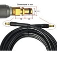 thumbnail image 2 of For For Karcher Pressure Washer Quick Fit Hose Joiner Connector K2- K7 Adpator Black, 2 of 6