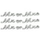 thumbnail image 3 of Letrero de madera con letras del alfabeto para mesa de boda, adornos para boda, 3 of 10