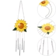 thumbnail image 3 of 1 UNID Girasol Wind Chimes Adorno Goteo Sunflower Colgante para Jardín, 3 of 5