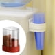 thumbnail image 5 of Dispensador de vasos, portavasos estable y compacto, organizador de vasos de papel, soporte para café, Rojo, 5 of 8