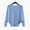 Blue, variant on VSSSJ Womens Ribbed Batwing Long Sleeve Poncho Sweaters Elegant Solid Color Crew Neck Knitted Loose Pullover Cape Sweater Tops Blue One Size