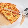 thumbnail image 5 of Tijeras para pizza, cortador de pizza con cuchilla desmontable ultra afilada y agarre suave ergonómico, 10.3 pulgadas, negro y rojo, 5 of 5