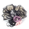 thumbnail image 2 of SPRING PARK Fashion Flower Decor Hair Ties Hair Rope Faux Pearls Scrunchies Hair Ring Hair Tie Accessories for Women and Girls Scrunchies, 2 of 5