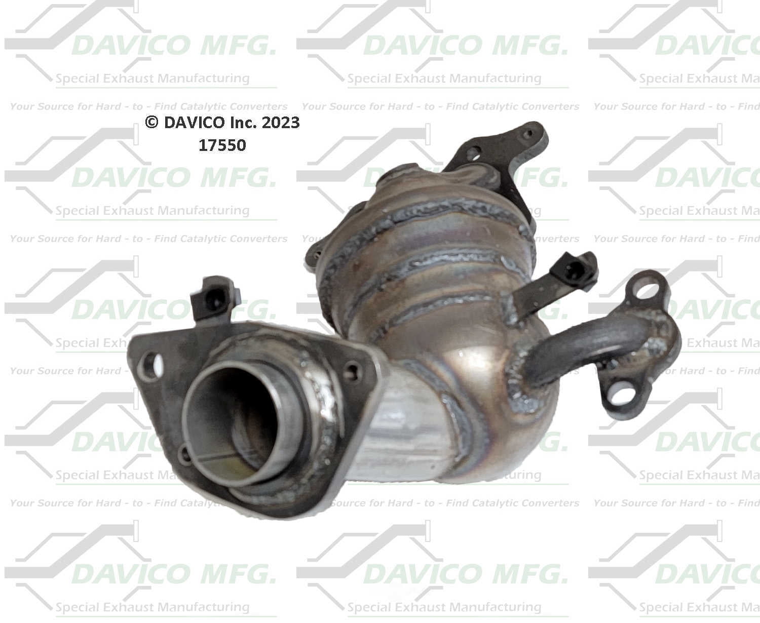 Davico Mfg 17550 Direct-Fit Catalytic Converter