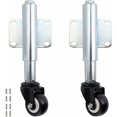 thumbnail image 1 of 2 Rolling Gate Wheel 6cm, Extension Gate Suspension Caster, Gate Support Caster for Wooden Garden Gate, Yard Fence, Load Capacity 50Kg, 1 of 1