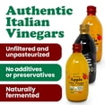 thumbnail image 4 of Food To Live Organic Vinegar Bundle, Set of 3 – Italian Balsamic Vinegar of Modena, Apple Cider Vinegar with Ginger and Turmeric, Apple Cider Vinegar with the Mother, Non-GMO, Vegan, 4 of 7