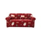 thumbnail image 2 of Funda para sofá de Navidad - Fundas elásticas rojas con cubierta completa y agarre antideslizante, protección antisuciedad para decoración navideña y muebles de salón que aceptan mascotas, 2 of 6
