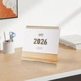 thumbnail image 5 of 2026 Mini Desk Calendar, Office Desktop Calendar with Thickened Paper, Triangular Stand, and Versatile Design, for Planning, , and Home Decor, 5 of 6