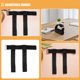 thumbnail image 3 of WHAMVOX 2Par Para Pies Con Correa Ajustable Para Entrenamiento Tibial Y Ejercicio Fitness Negro, 3 of 8