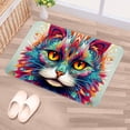 thumbnail image 5 of Cat Polyester Non-Slip Machine Washable Door Rug Game Mat Door Mats, 5 of 6