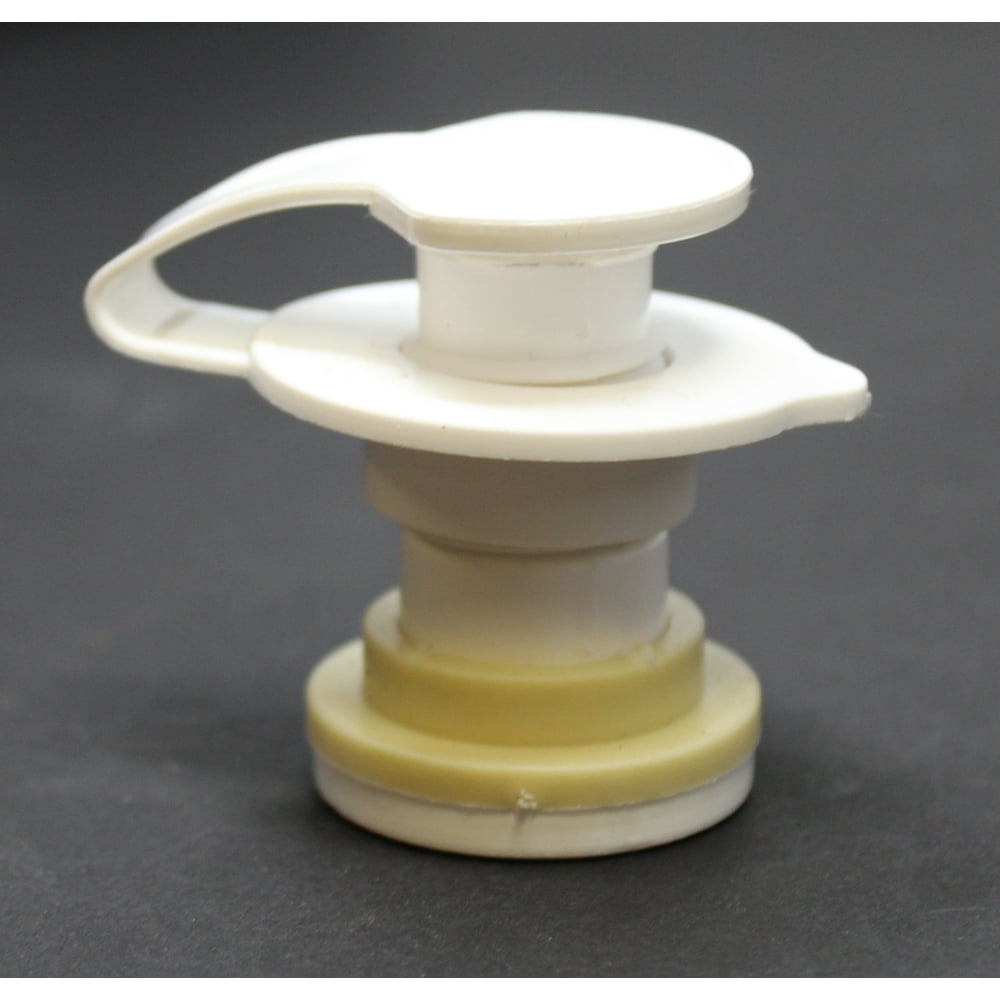 Aftermarket White 1.5" Shaft Cooler Drain Plug Assembly for Coleman
