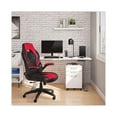 thumbnail image 2 of Emerge Technologies EEM51465 Emerge Vortex Bonded Leather Gaming Chair, Black & Red, 2 of 9