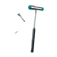 thumbnail image 4 of Zxpjkyu Neurological Reflex Hammer Experiment Examination Portable Percussion Hammer Green, 4 of 9