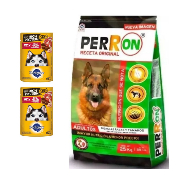 Alimento para perro NOGAL Perron Adulto todas las razas 25 Kg