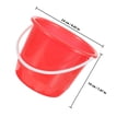 thumbnail image 2 of AURARMLET 3Ud Cubo Pequeño Tipo Balde Plástico Para Jardinería Limpieza Y Con Asa, 2 of 8