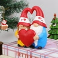 thumbnail image 2 of MasteelfCA Figurine de Couple de Gnomes de Jardin en Résine, 2 of 8