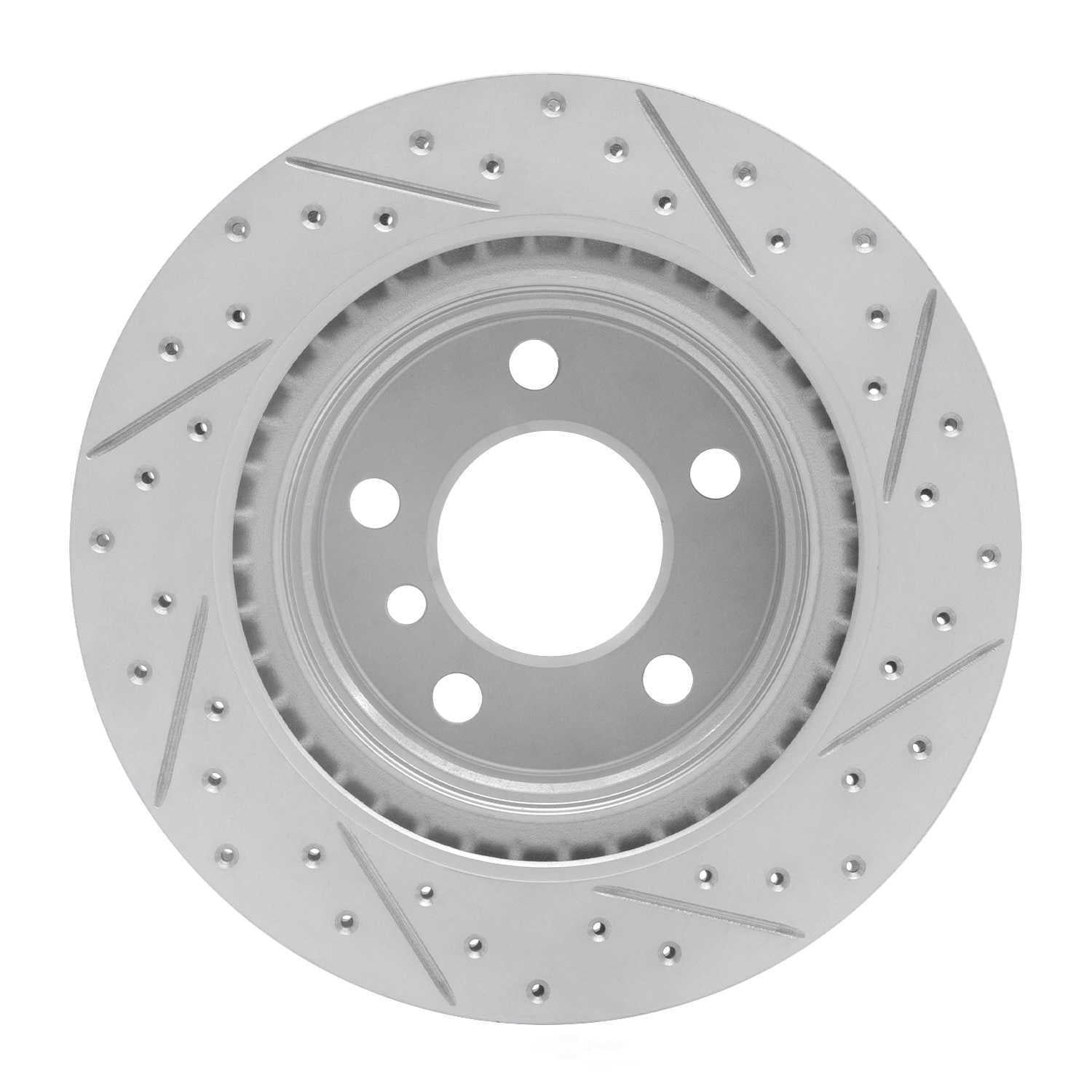 Dynamic Friction Company 830-31111L DFC Rotor Drilled and Slotted