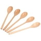 thumbnail image 5 of Cucharas de Madera pequeñas Octpeak Cuchara de Largo de Madera Natural sin BPA 5 Piezas, 5 of 7