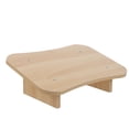 thumbnail image 3 of WHAMVOX Ergonomic Office Desk Footrest for Home and Work Use, Light Brown Synthetic Material, 14.2x8.7x5.9 Inches, 3 of 8
