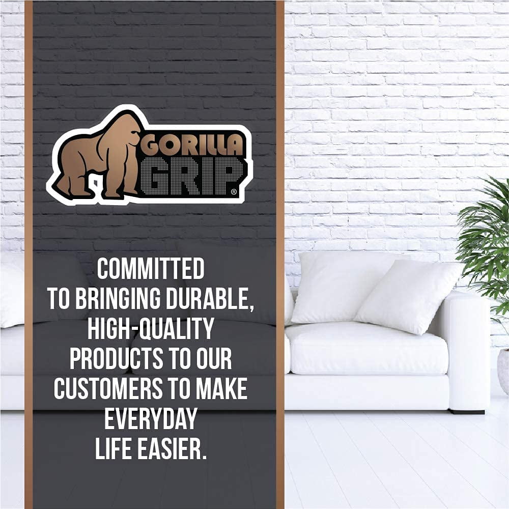  Gorilla Grip Original Mattress Slide Stopper and Gripper,  Queen, Keep Bed and Topper Pad from Sliding for Sofa, Couch, Chair Cushion,  Mattresses, Easy Trim, Slip Resistant, Grips Helps Stop Slipping 